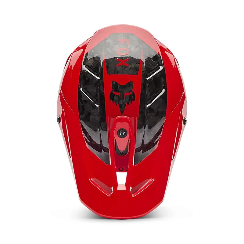 Casco Moto V3 Fracture RS Rojo Fox - Imagen 4