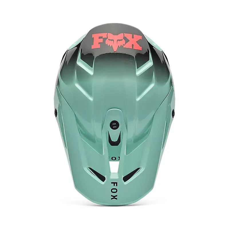 Casco Moto V3 Drip Azul Fox - Imagen 4