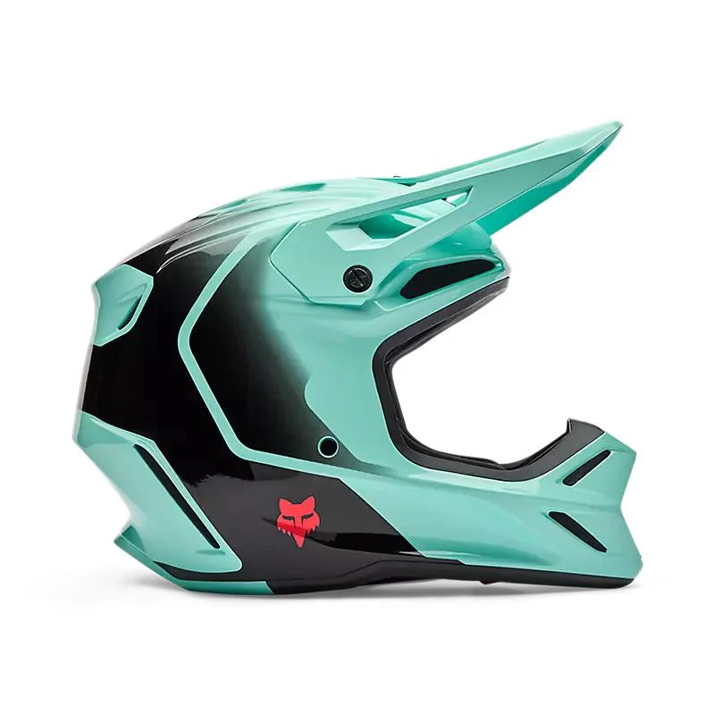 Casco Moto V3 Drip Azul Fox