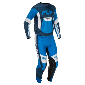 Traje Fly Racing Lite Blue/White