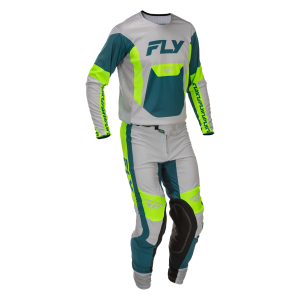Traje Fly Racing Lite Grey/Lime