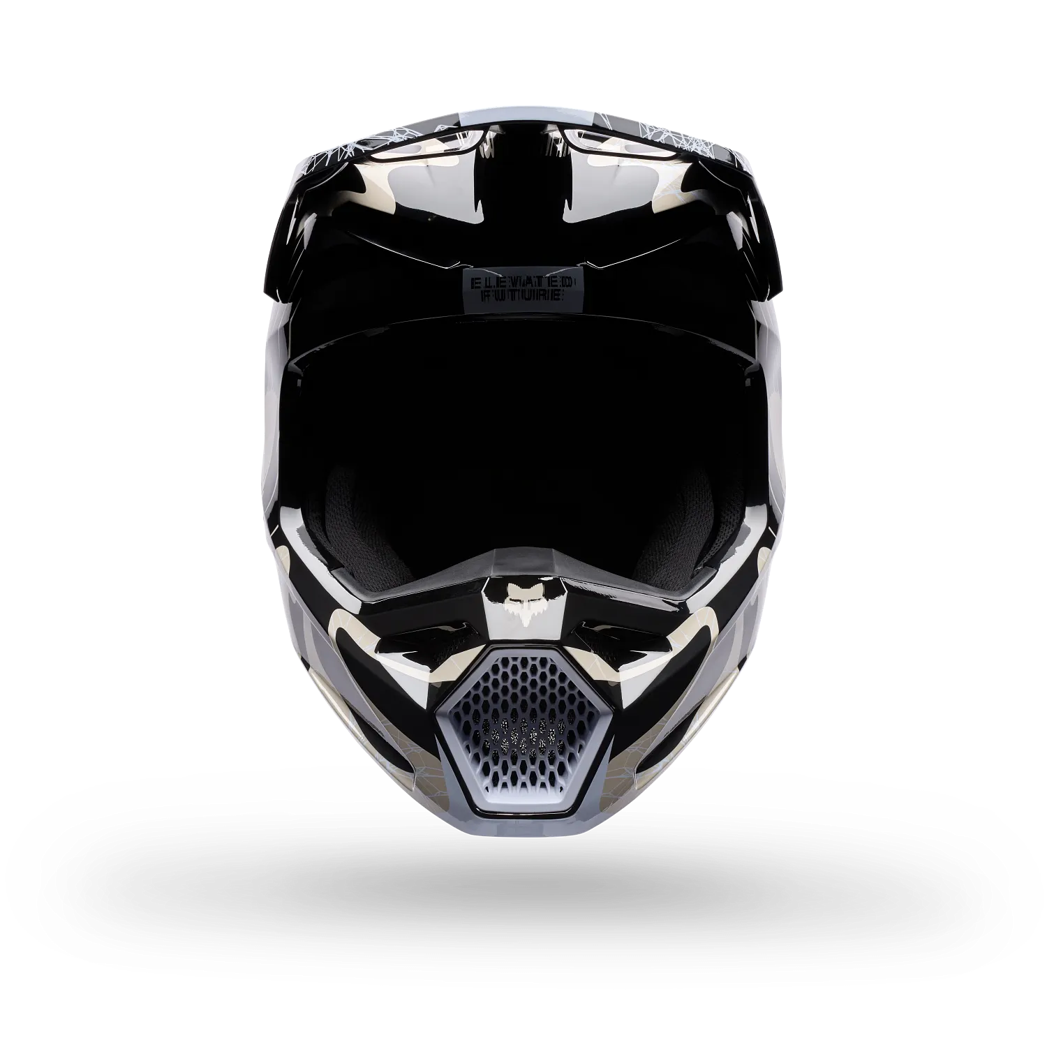 Casco Moto V1 Diffuse SE Negro Fox - Imagen 3