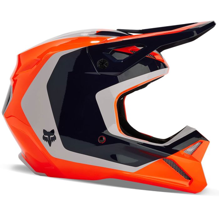 Casco V1 Niño Nitro Naranjo Fox
