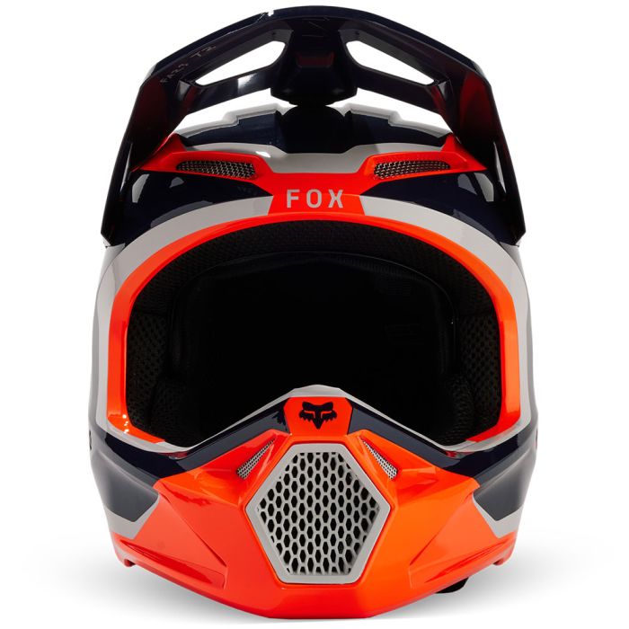 Casco V1 Niño Nitro Naranjo Fox - Imagen 2