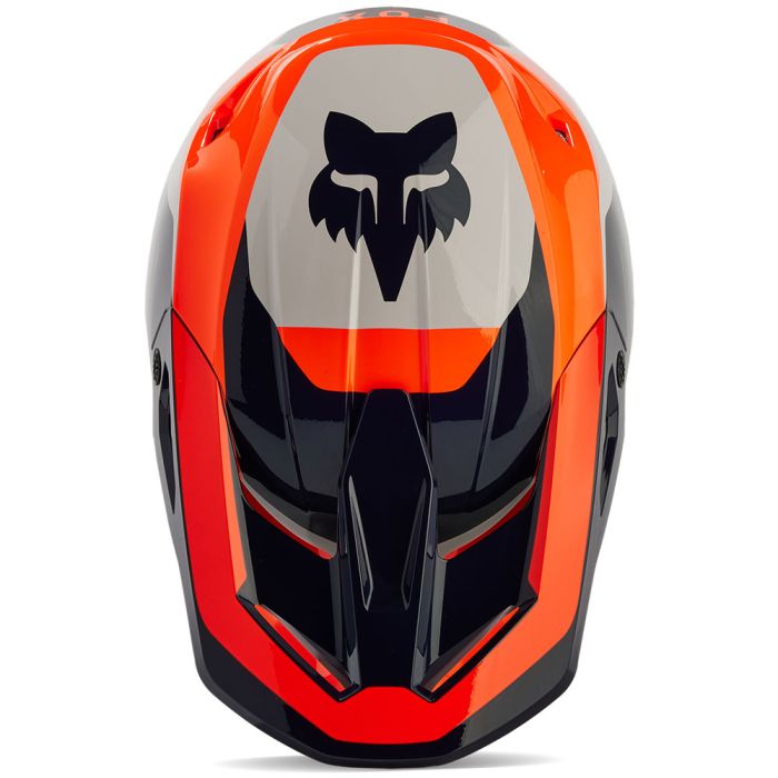 Casco V1 Niño Nitro Naranjo Fox - Imagen 4