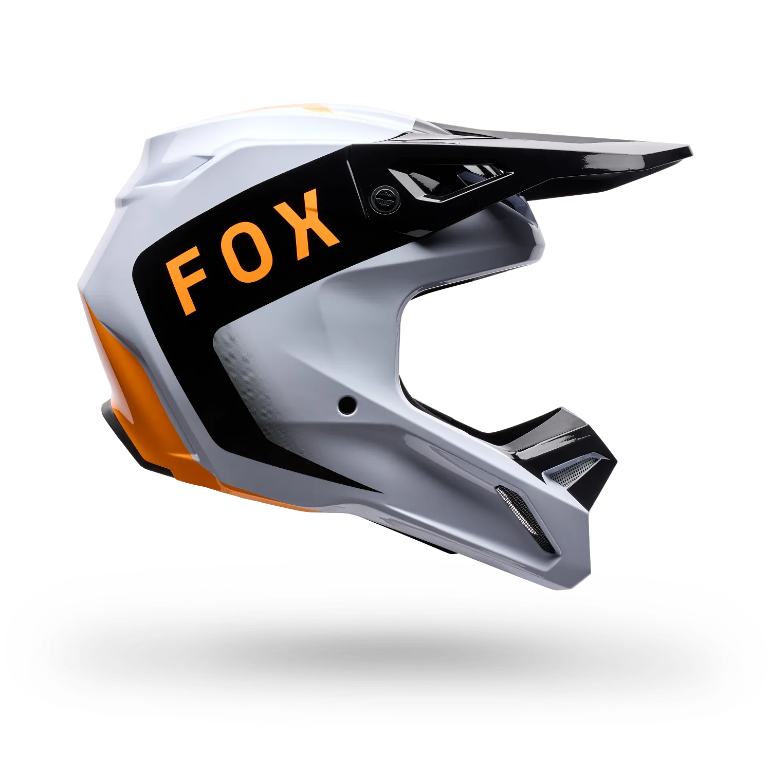 Casco V1 Noble Blanco/Negro Fox