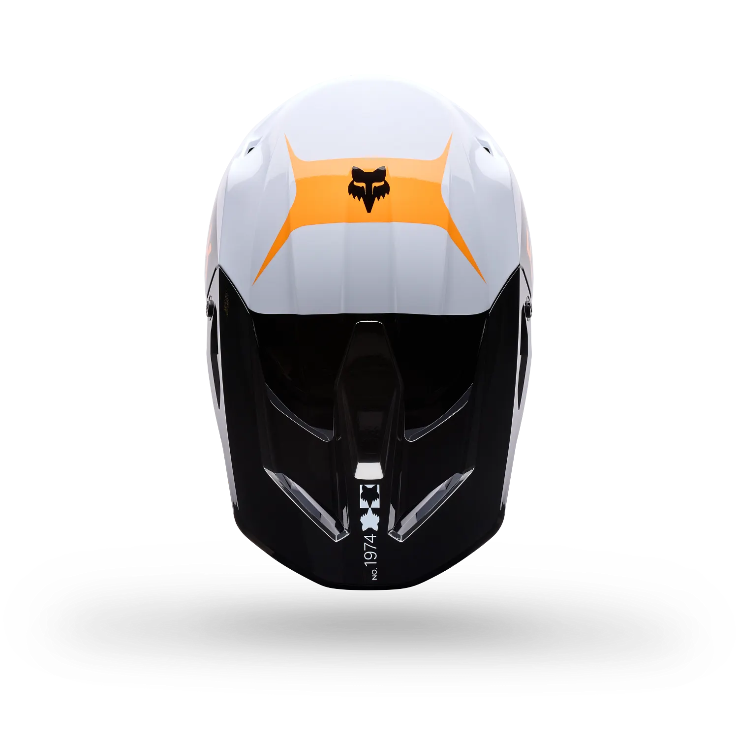 Casco V1 Noble Blanco/Negro Fox - Imagen 3
