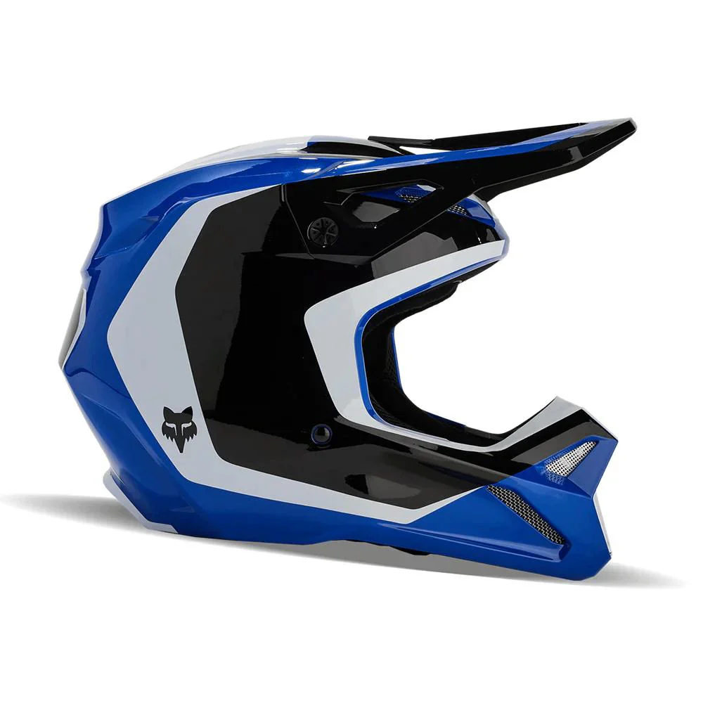 Casco V1 Niño Nitro Azul Fox