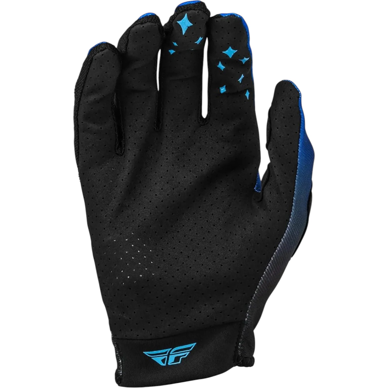 Guantes Moto Lite Fly Negro/Azul - Imagen 2