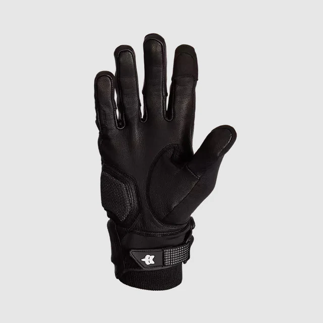 Guantes Moto Bomber Pro Stealth Negro Fox - Imagen 2
