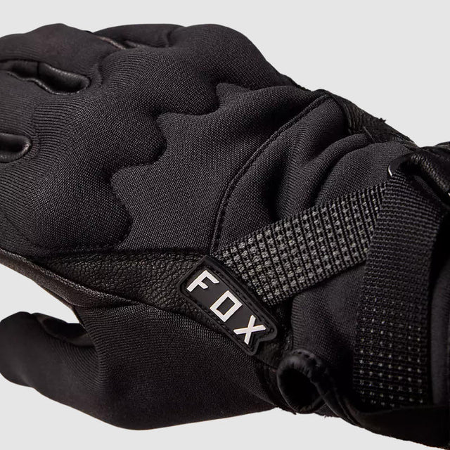 Guantes Moto Bomber Pro Stealth Negro Fox - Imagen 4
