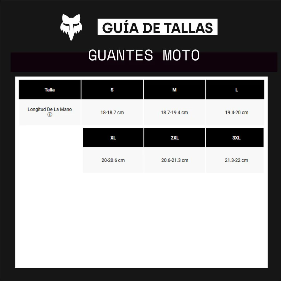 Guantes Moto Bomber Pro Stealth Negro Fox - Imagen 6