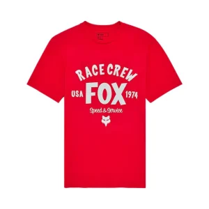 Polera Lifestyle Slogan Premium Rojo Fox