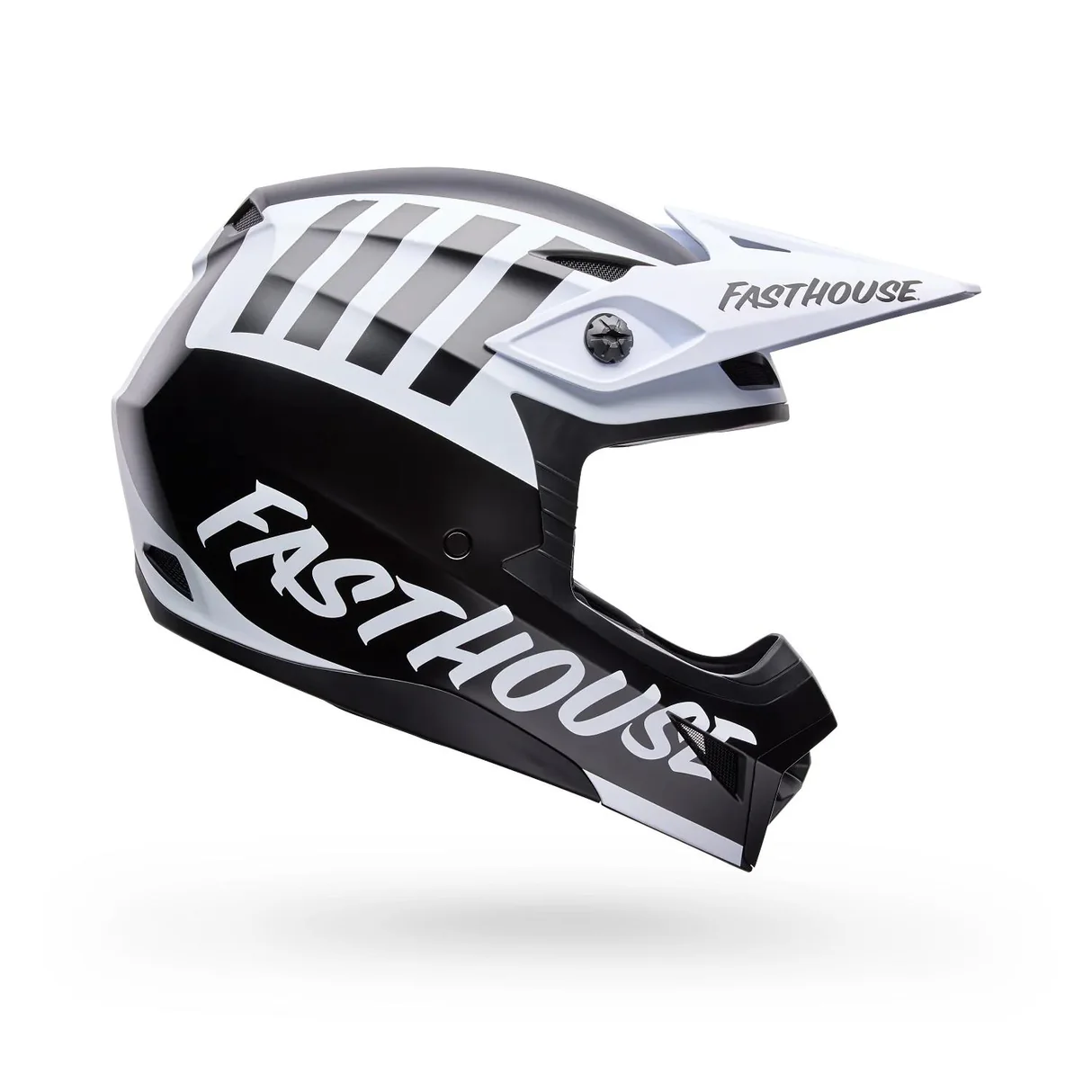 Casco Moto MX-10 Mips Fasthouse Negro/Blanco Bell