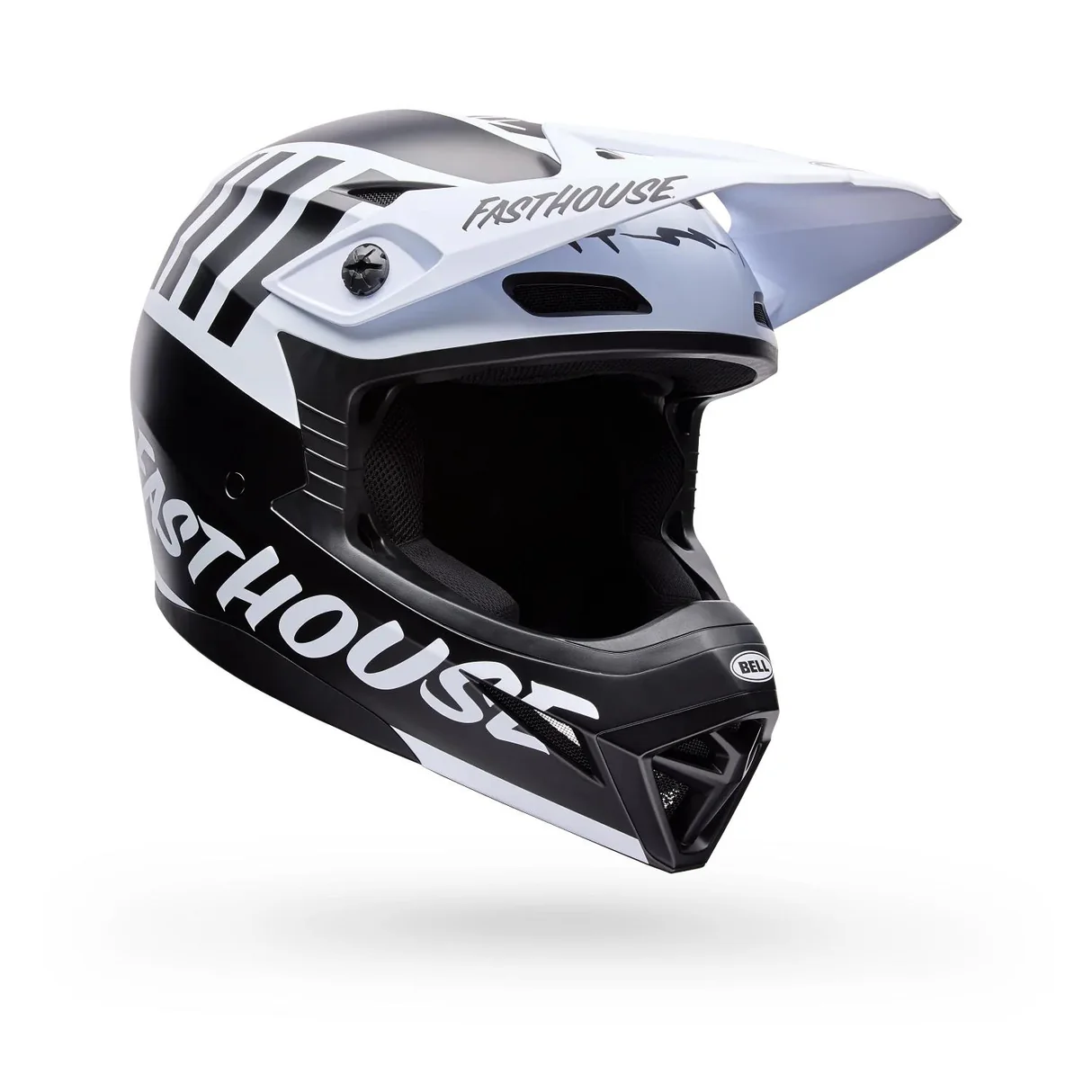 Casco Moto MX-10 Mips Fasthouse Negro/Blanco Bell - Imagen 2