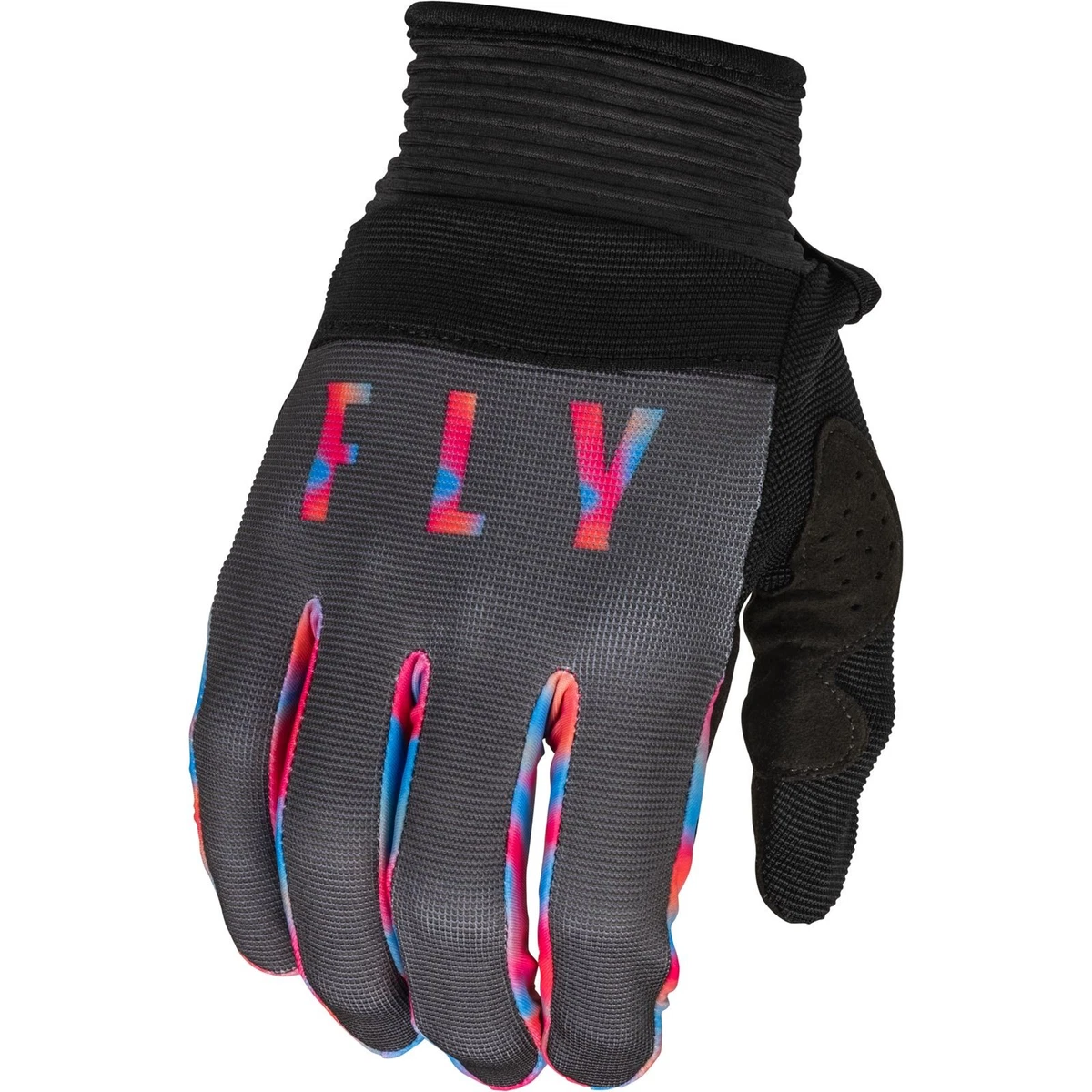 Guantes Moto F-16 Fly Gris/Rosado