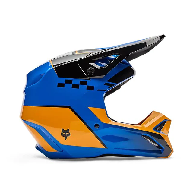 Casco Moto V1 Collect Azul Fox