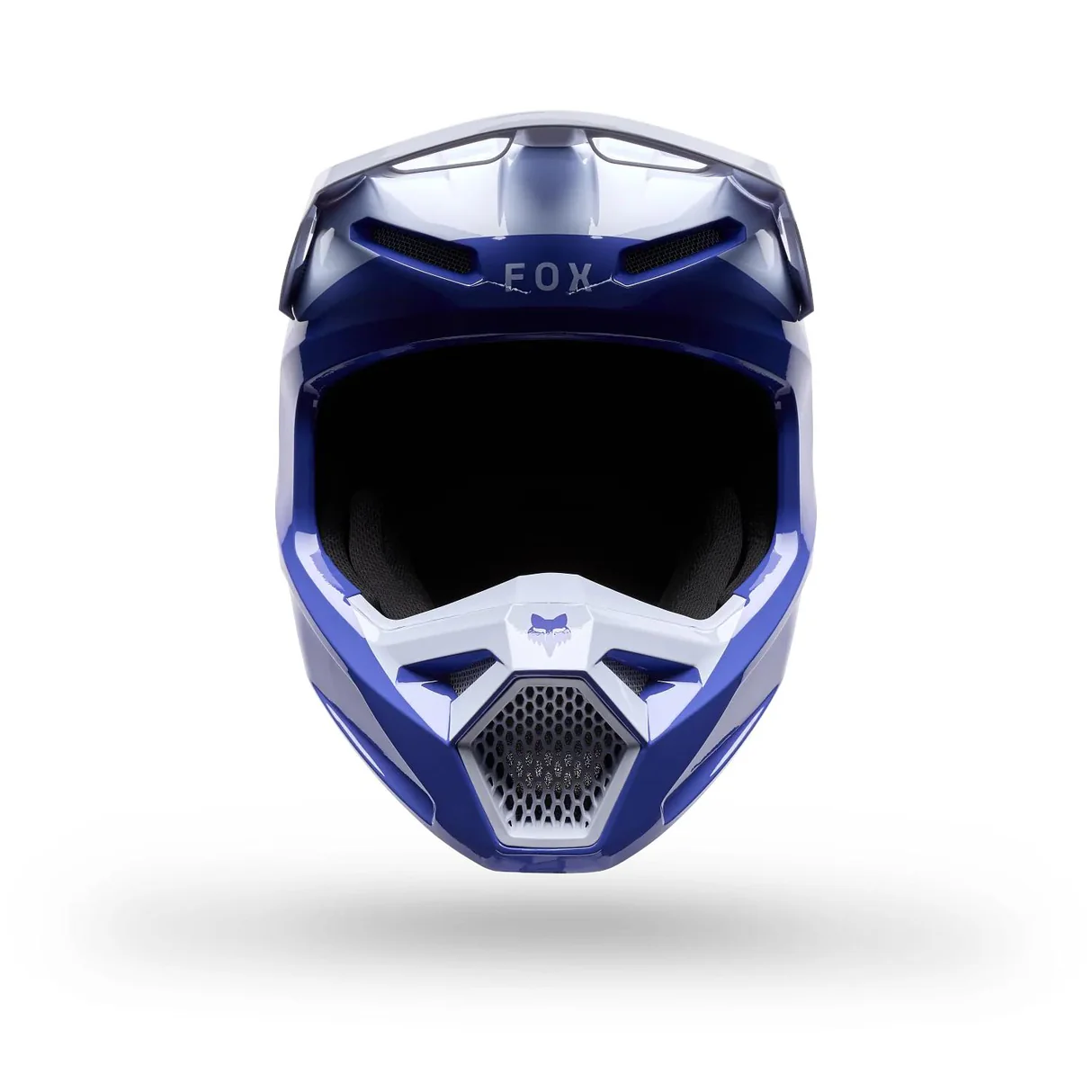 Casco Moto V1 Noble Morado Fox - Imagen 3