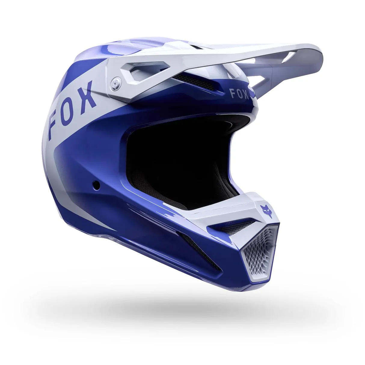 Casco Moto V1 Noble Morado Fox - Imagen 2