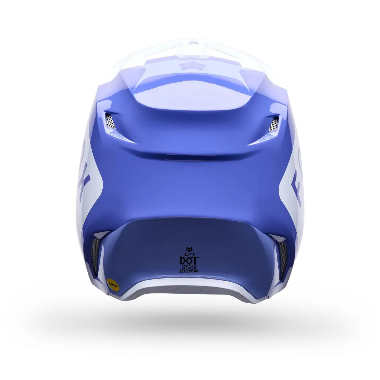 Casco Moto V1 Noble Morado Fox - Imagen 4