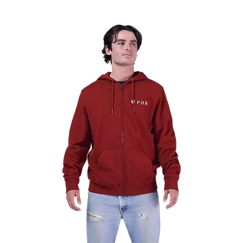 Poleron Lifestyle Absolute Zip Rojo Fox - Imagen 3