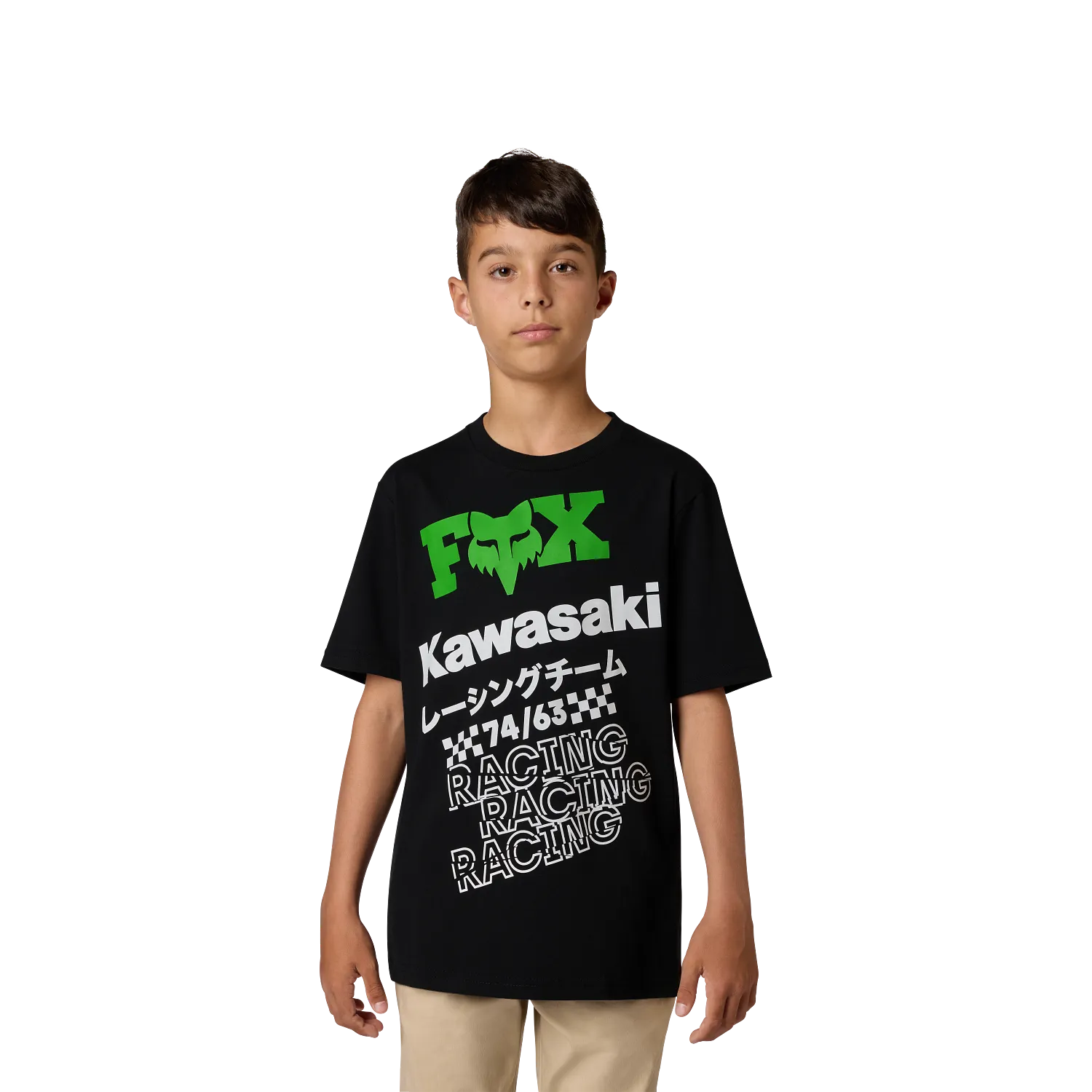 Polera Niño Kawi Fox Blk - Imagen 2