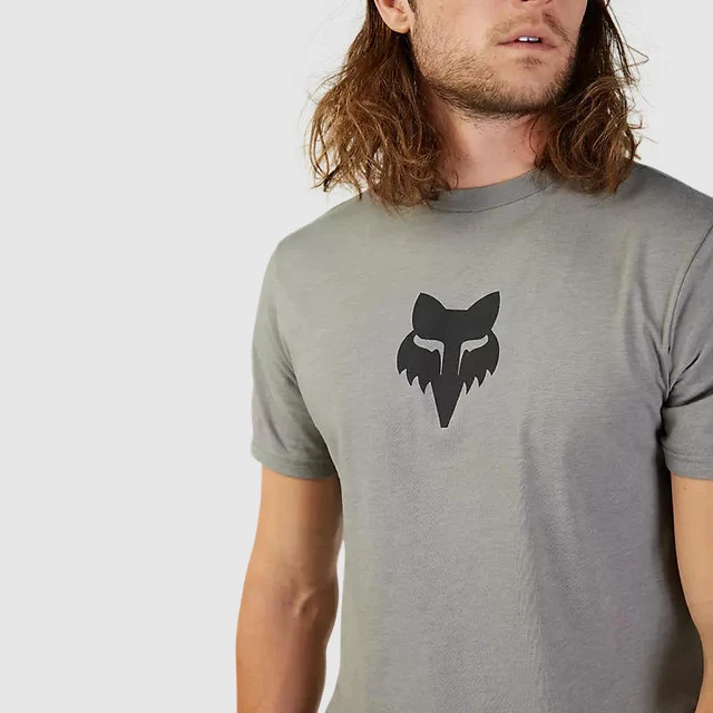 Polera Lifestyle Fox Head Premium Gris Fox - Imagen 2