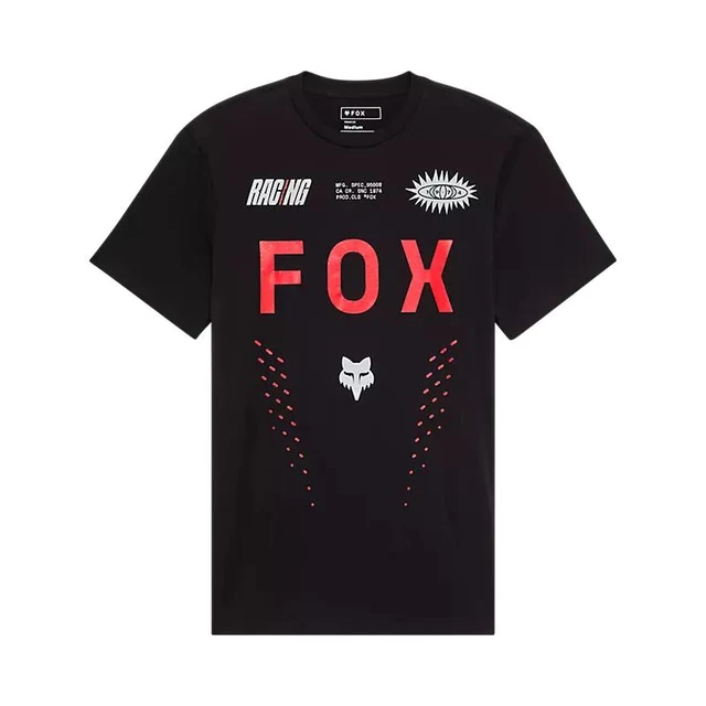 Polera Lifestyle Shield Premium Negro Fox