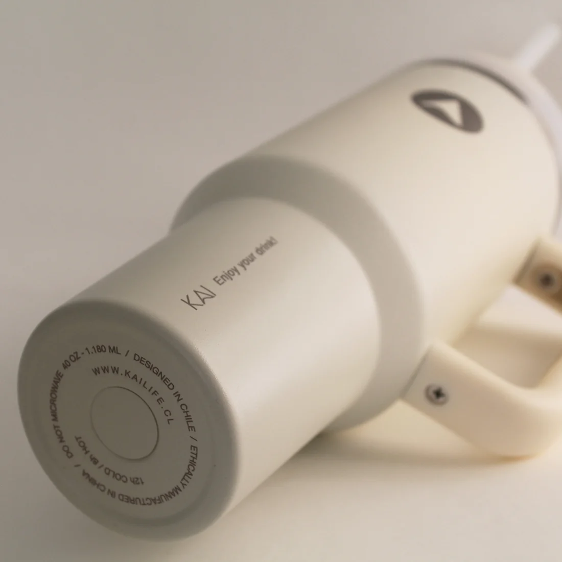 Termo Travel Tumbler 1.18l PEARL CREAM - Imagen 2