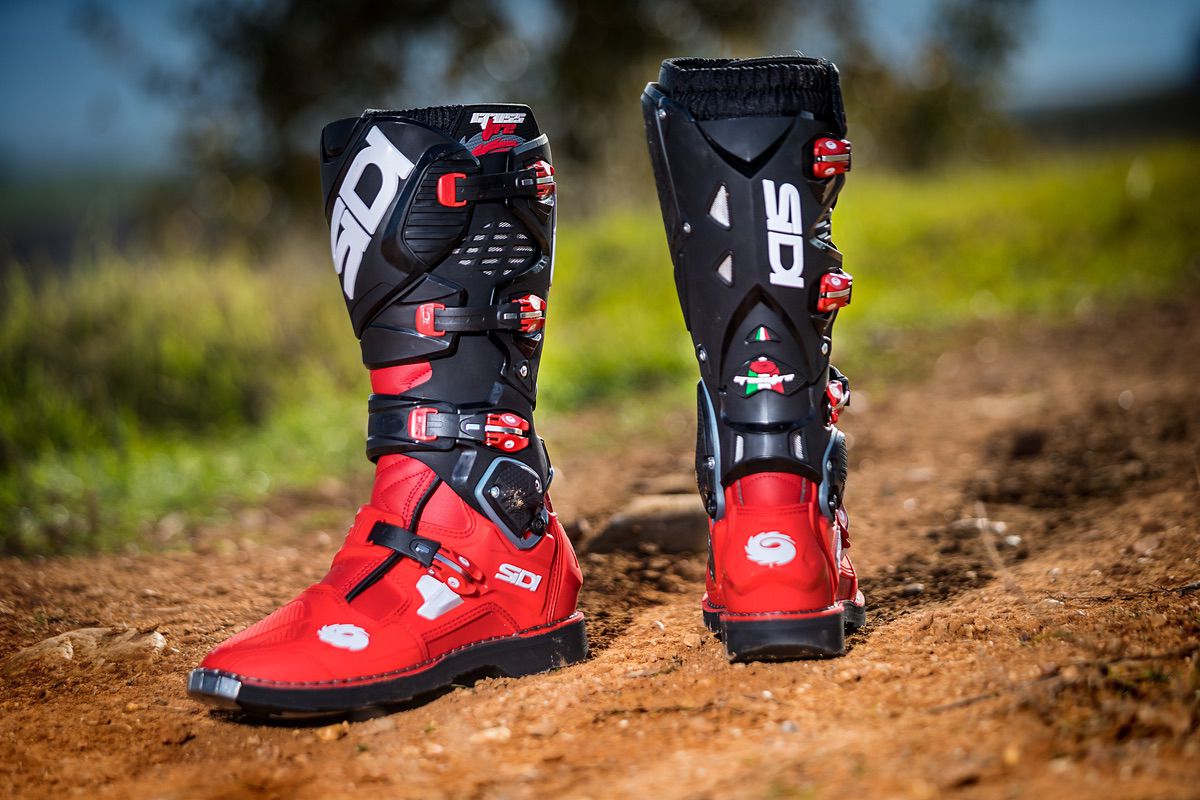 BOTAS SIDI CROSSFIRE 3 ROJO / NEGRO - Imagen 2